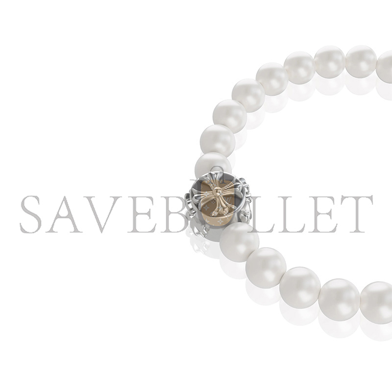 Ch**me He**ts crossed pearls bracelet